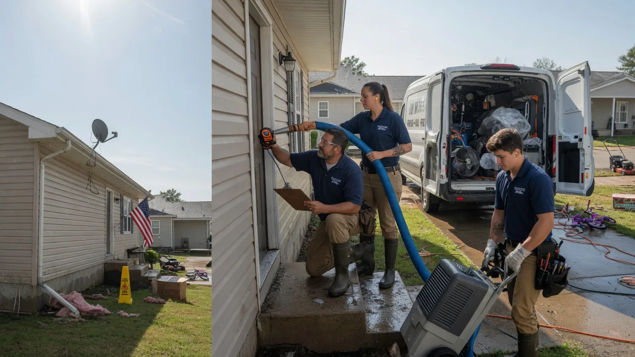 Ceiling Water Damage Restoration in Gladstone, MI near me